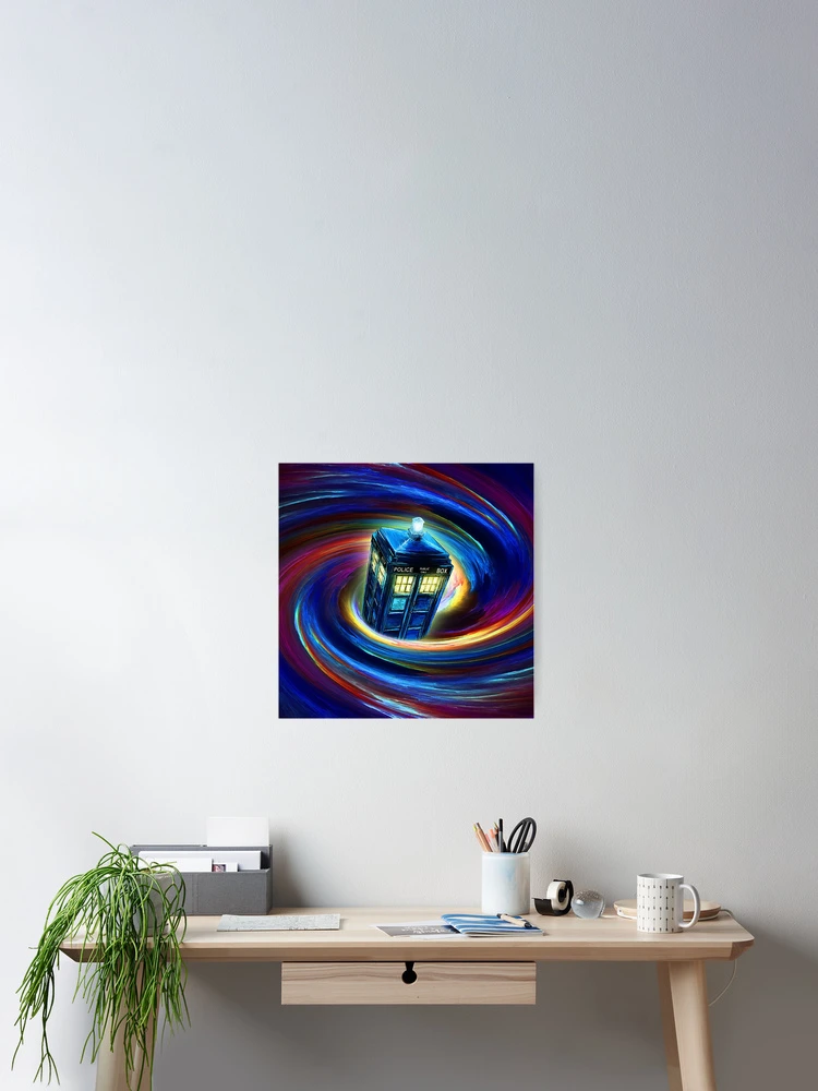 Thumbnail 2 of 3, Poster, Time Vortex designed and sold by GoldLightStudio.