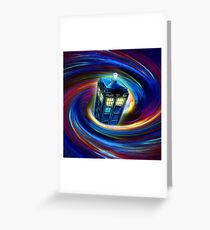 Time Vortex Greeting Card