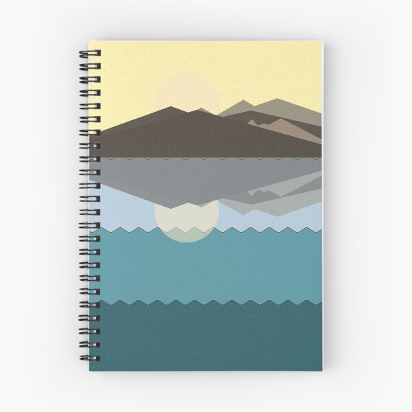 Item preview, Geometric landscape generative art poster illustration designed and sold by IuriiVlasenko.