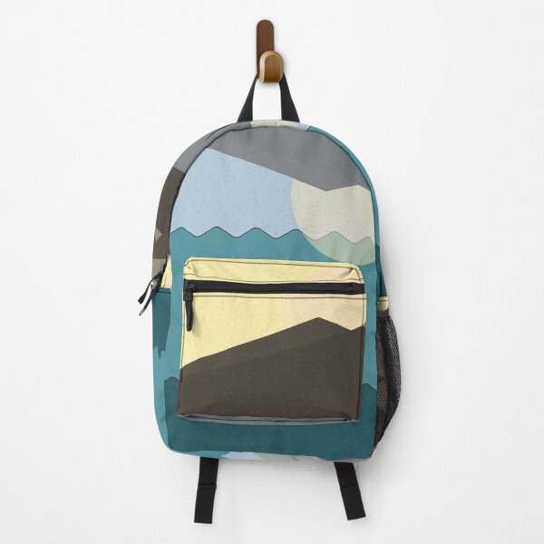Item preview, Geometric landscape generative art poster illustration designed and sold by IuriiVlasenko.