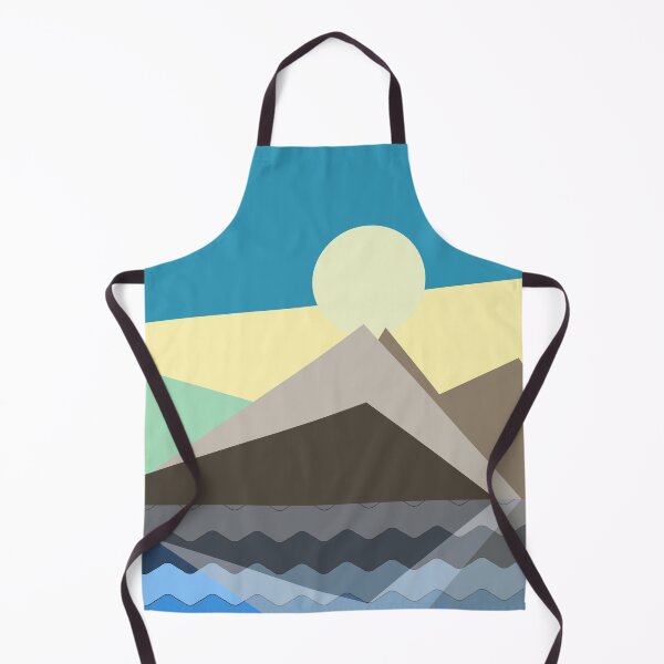 Artikelvorschau, Geometric landscape generative art poster illustration entworfen und verkauft von IuriiVlasenko.