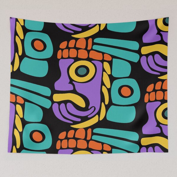 Item preview, Vintage Aztec God designed and sold by designandclouds.