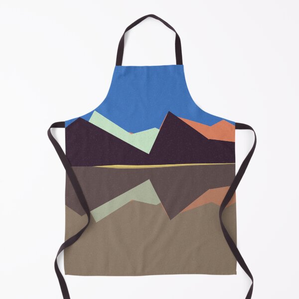 Item preview, Geometric landscape generative art poster illustration designed and sold by IuriiVlasenko.