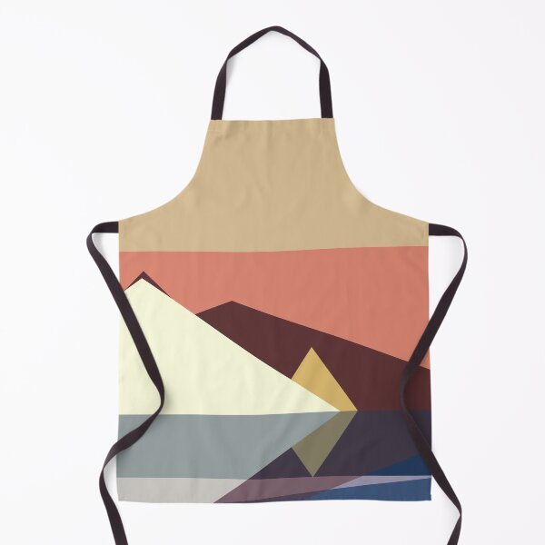 Aperçu de l'œuvre Geometric landscape generative art poster illustration créée et vendue par IuriiVlasenko.