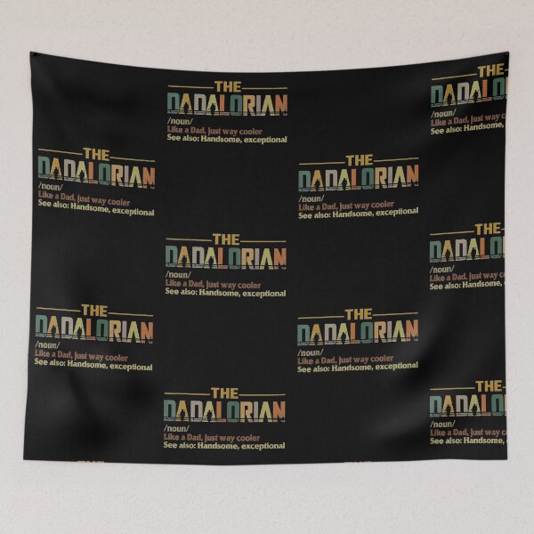 Item preview, Dadalorian Noun Like A Dad Father's Day Vintage designed and sold by georgebuckart.