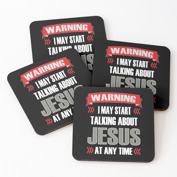 Item preview, Warning i may start talking about jesus at any time.  designed and sold by Docartdesign.