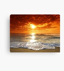 Ocean Sunset Canvas Print