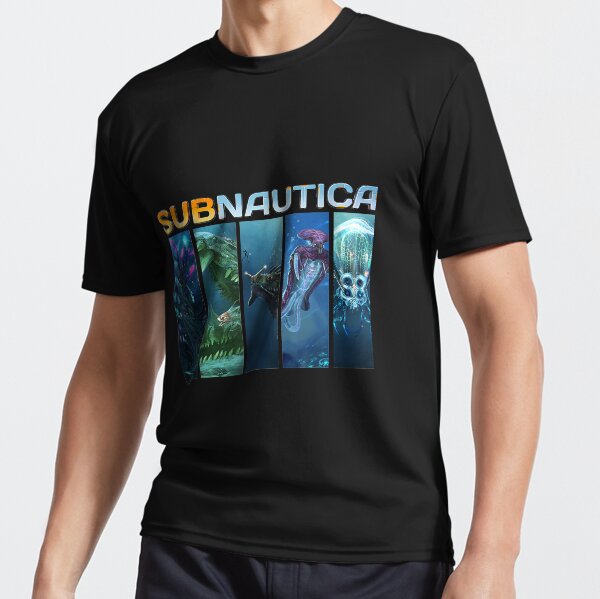 Drôle de jeu multijoueur Subnautica Design Arts T-shirt respirant
