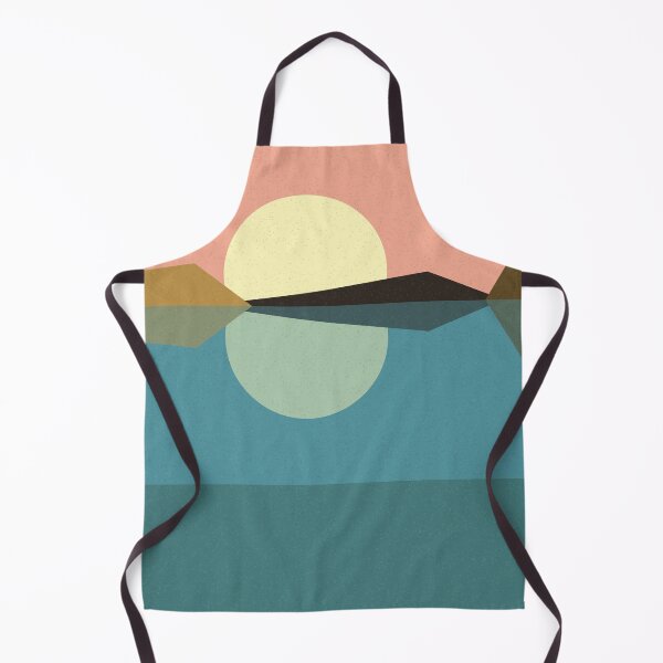 Item preview, Geometric landscape generative art poster illustration designed and sold by IuriiVlasenko.