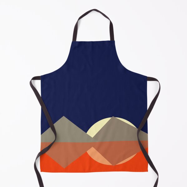 Item preview, Geometric landscape generative art poster illustration designed and sold by IuriiVlasenko.