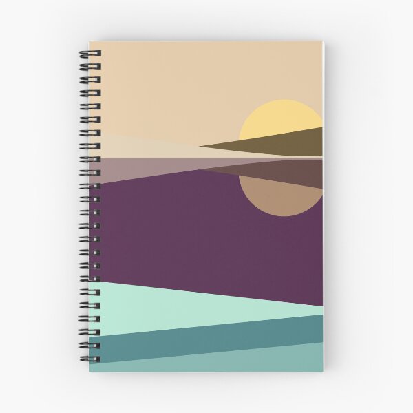 Item preview, Geometric landscape generative art poster illustration designed and sold by IuriiVlasenko.