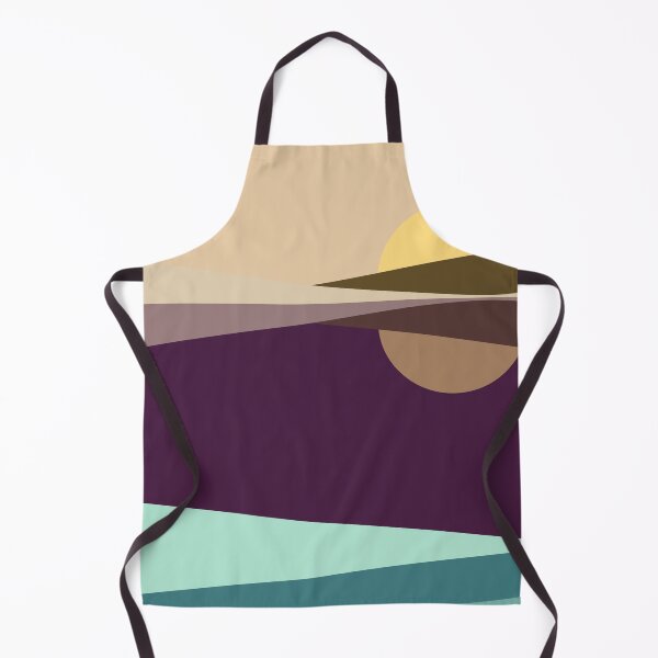 Item preview, Geometric landscape generative art poster illustration designed and sold by IuriiVlasenko.