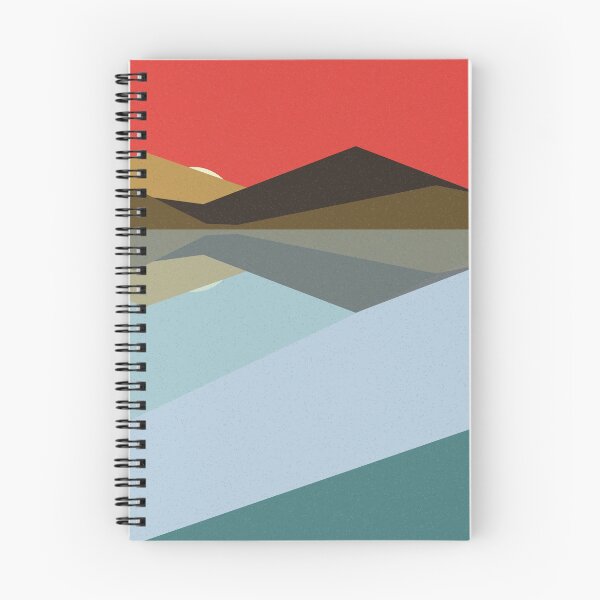 Artikelvorschau, Geometric landscape generative art poster illustration entworfen und verkauft von IuriiVlasenko.