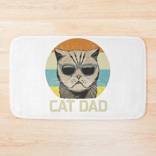 Item preview, Vintage Retro Cat Daddy In Sunglasses Funny Fathers Day Cat Dad designed and sold by Maka4.