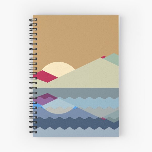 Aperçu de l'œuvre Geometric landscape generative art poster illustration créée et vendue par IuriiVlasenko.