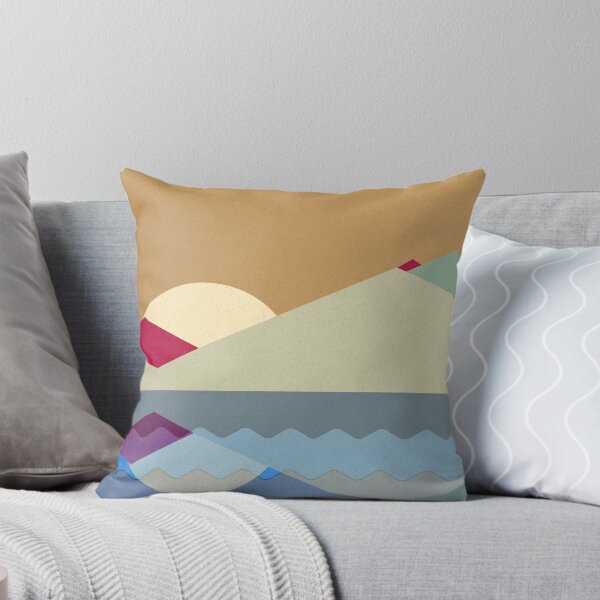 Aperçu de l'œuvre Geometric landscape generative art poster illustration créée et vendue par IuriiVlasenko.