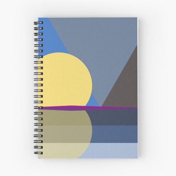 Item preview, Geometric landscape generative art poster illustration designed and sold by IuriiVlasenko.