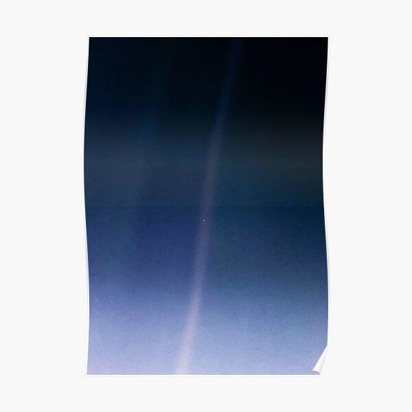 Pale Blue Dot - Voyager 1 revision Poster