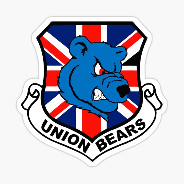 union bears Sticker