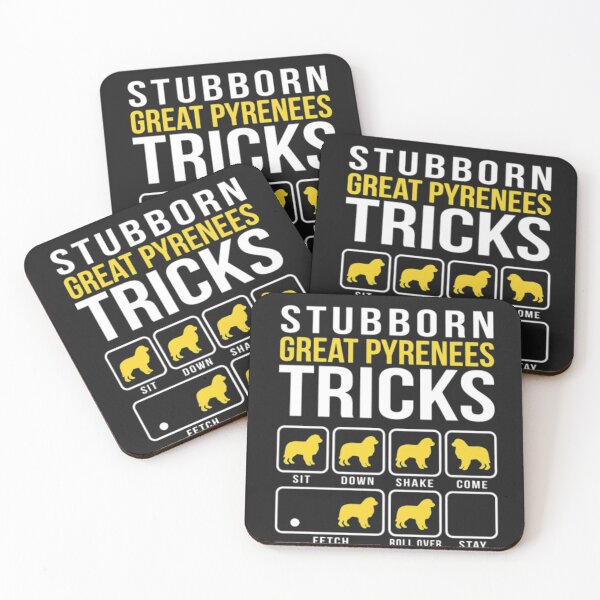 Item preview, Great Pyrenees Stubborn Tricks Gift T-Shirt  designed and sold by StarcyWol.
