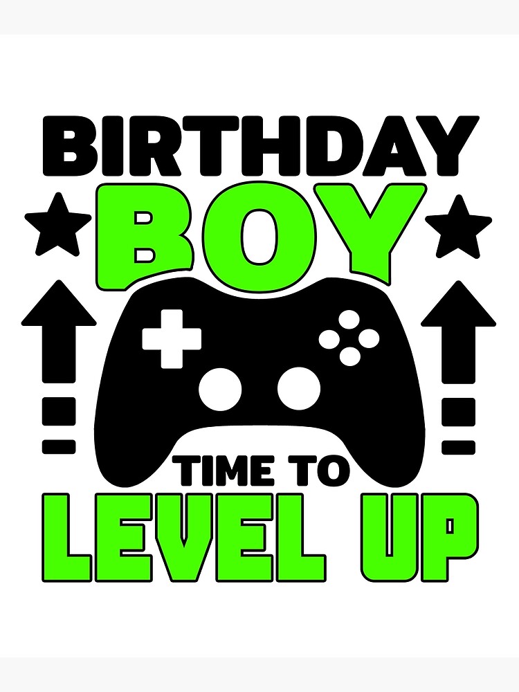 video game birthday shirt