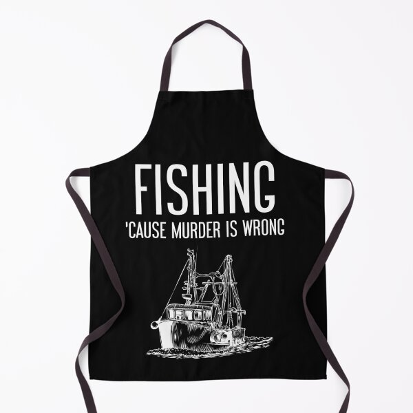 Item preview, Fishing Because Murder Is Wrong designed and sold by Wachi-A.
