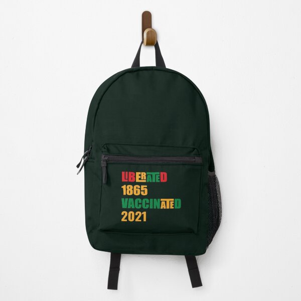 Item preview, Juneteenth celebration, Liberated and Vaccinated designed and sold by Feline Rockstars.