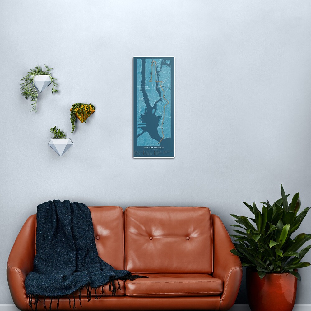 New York Marathon Metal Print