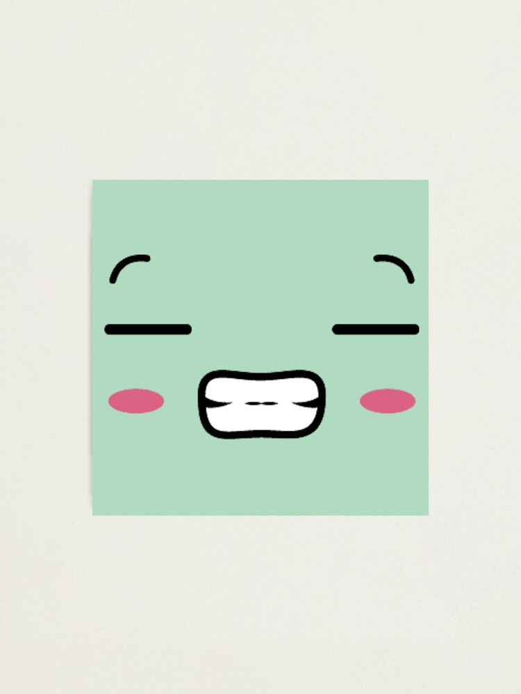 "Roblox Tooth Face" Photographic Print for Sale by hutamaAdi98 Redbubble