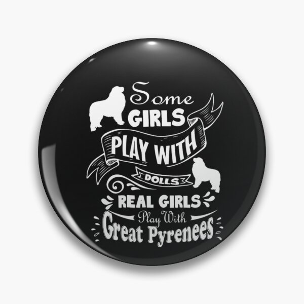 Item preview,  Real Girl Play With Great Pyrenees T-Shirt  designed and sold by StarcyWol.