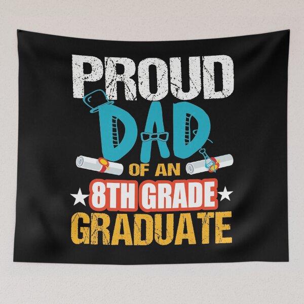 Item preview, Proud Dad of an 8th Grade Graduate designed and sold by RS-Collections.