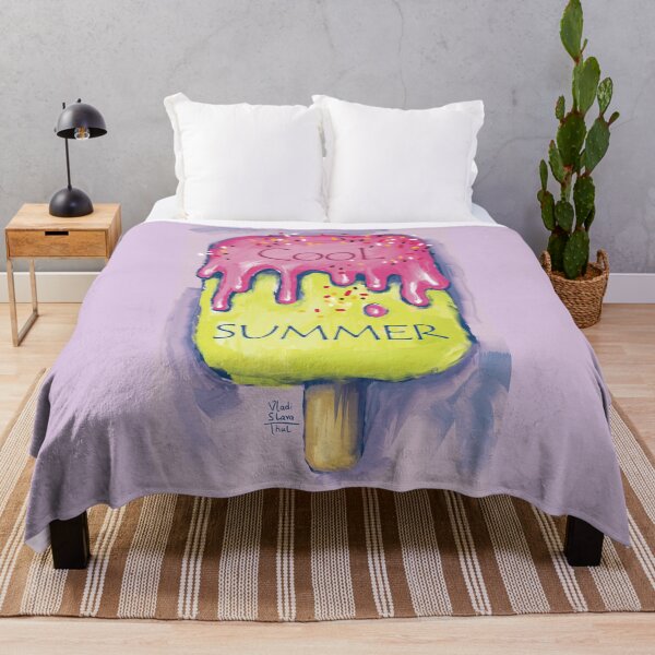 Item preview, Sweet cold colourful  ice cream. Hot summer time. designed and sold by RukkiZukkiArt.
