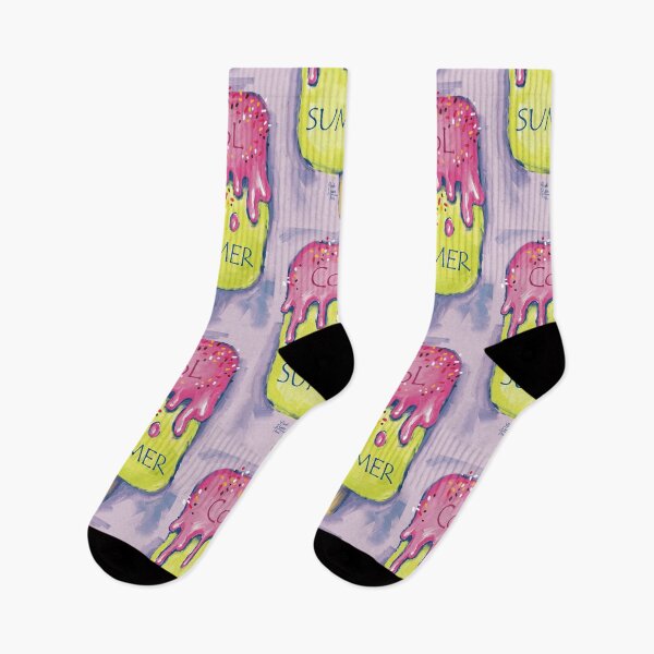 Item preview, Sweet cold colourful  ice cream. Hot summer time. designed and sold by RukkiZukkiArt.