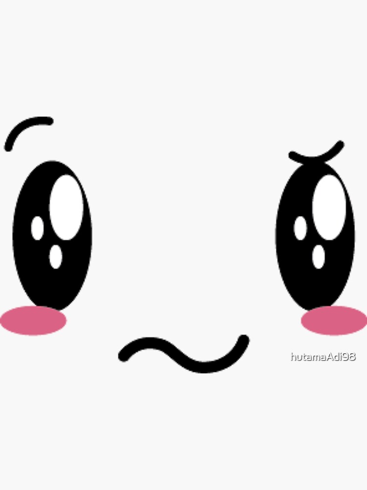  roblox confused sunglasses sticker for sale by hutamaadi98 redbubble