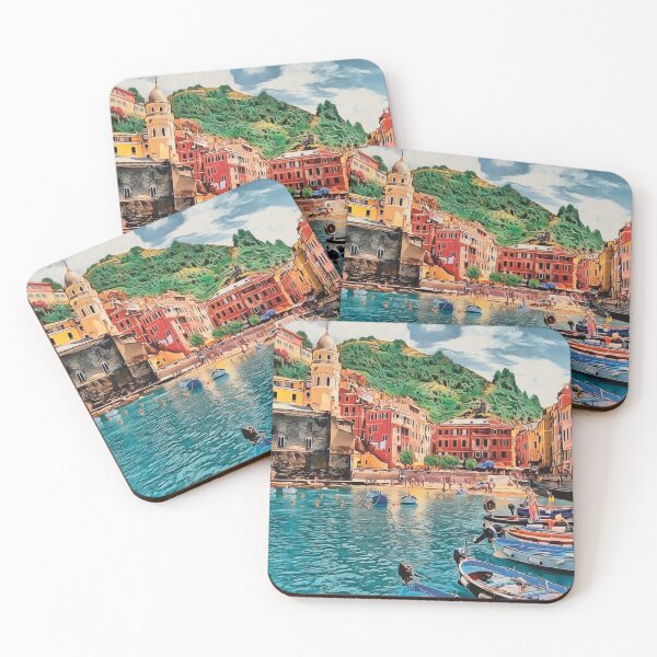 Item preview, Vernazza on Italian Riviera  designed and sold by TanyDi.