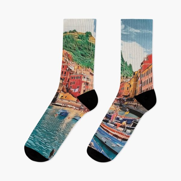 Item preview, Vernazza on Italian Riviera  designed and sold by TanyDi.