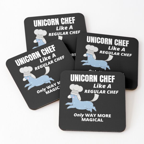 Item preview, Chef Unicorn Funny designed and sold by BellaVille.