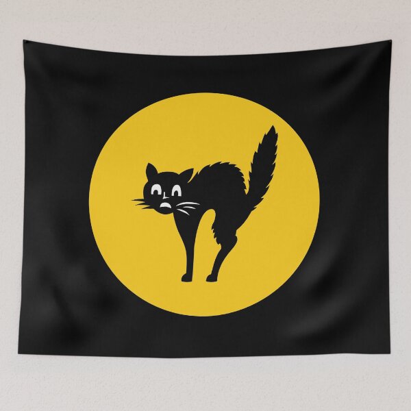 Item preview, spooky cat designed and sold by baspettersen.