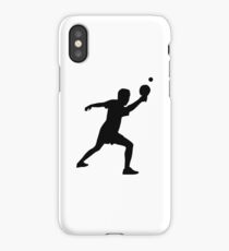 Ping Pong player iPhone Case/Skin