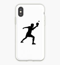 Ping Pong player iPhone Case
