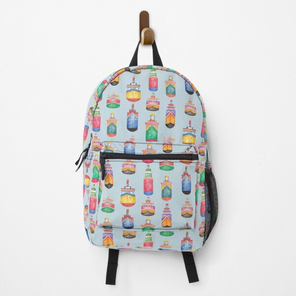 Item preview, Boat your mind. boats drawing pattern, children room, tanks, watercolour designed and sold by Soulape.