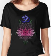 Camiseta ancha Lotus-Om