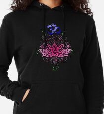 Lotus-Om Leichter Hoodie
