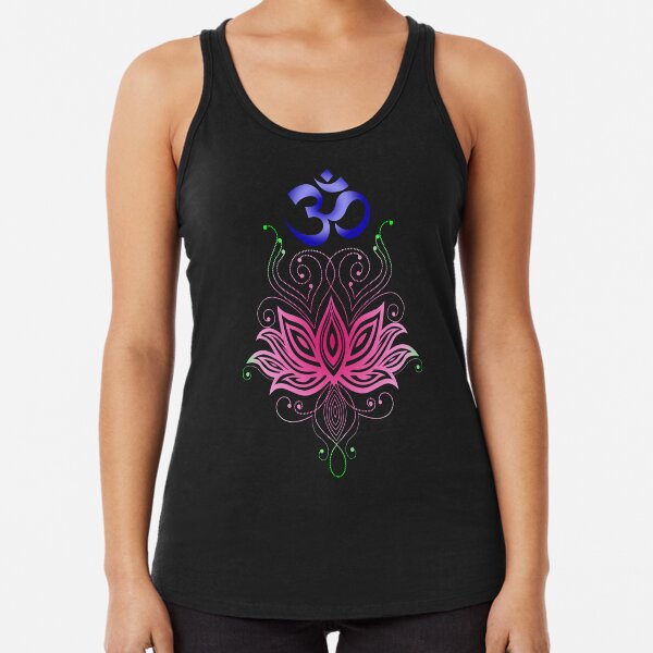 Lotus-Om Racerback Tank Top