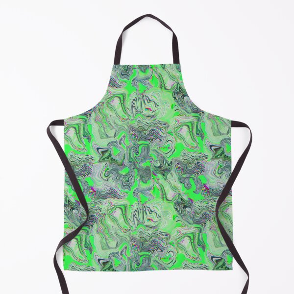 Item preview, Glitch marble pattern neon green designed and sold by ANAKOTO.