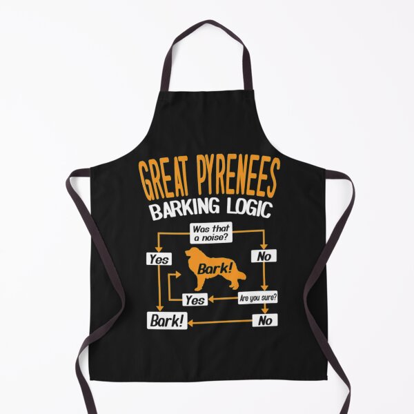 Item preview, Great Pyrenees Barking Logic T-Shirt designed and sold by StarcyWol.