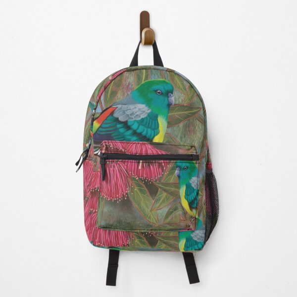 Item preview, Red Rumped Parrot amongst the Gum Blossoms designed and sold by Jagraphix.