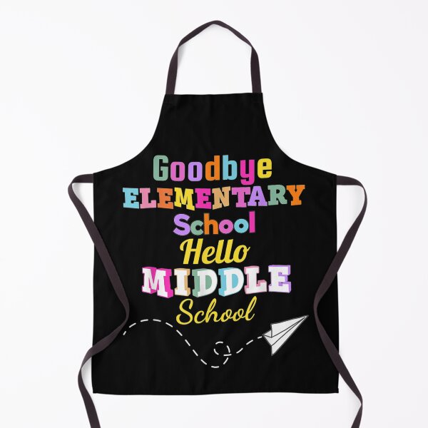 Item preview, Goodbye Elementary School Graduation Hello Middle school designed and sold by georgebuckart.