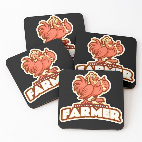 Item preview, The Best Chicken Farmer - Farming Design designed and sold by mum-of-two.