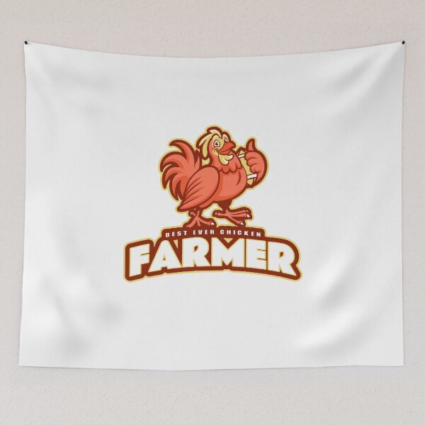 Item preview, The Best Chicken Farmer - Farming Design designed and sold by mum-of-two.